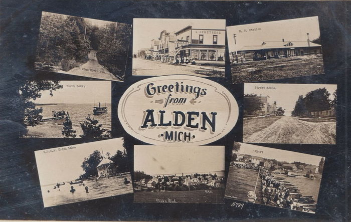 Alden - Old Post Card Photo (newer photo)